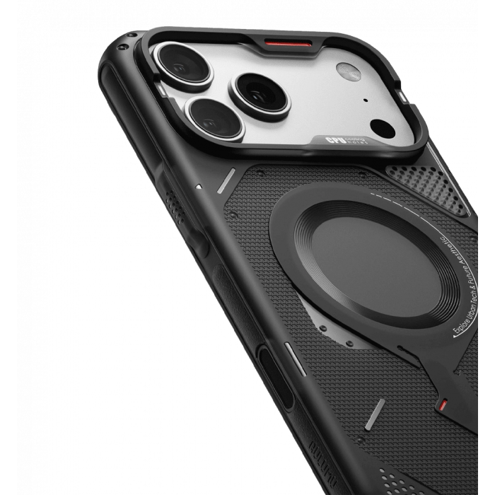 Чохол AULUMU A17 Прочный чехол Rugged Case только для iPhone 17 Pro Max полупрозрачный серый