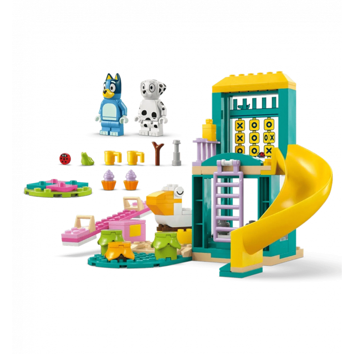 Конструктор LEGO Bluey Веселощі з Блуї та Хлоєю на ігровому майданчику