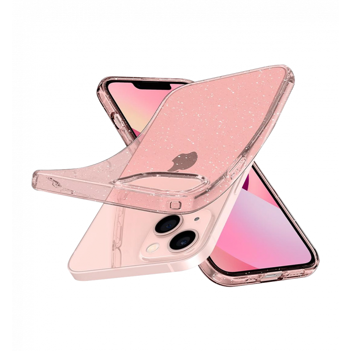 Чохол Spigen для Apple Iphone 13 Liquid Crystal Glitter, Rose Quartz (ACS03517)