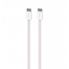 Зарядний кабель Puro Braided Cable FABK4 USB-C to USB-C, 1.5m 60W 480mbps, rose PUCCCFABK415MTROSE