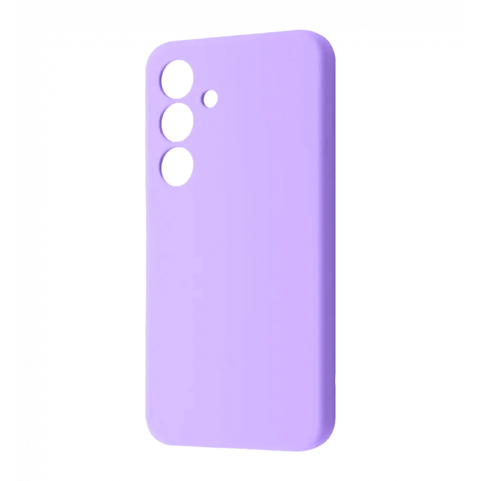 Чохол WAVE Full Silicone Cover Samsung Galaxy S24 FE (light purple)
