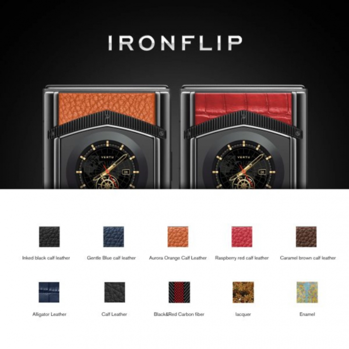 VERTU IRONFLIP CARBON TEXTURE SERIES Taffeta