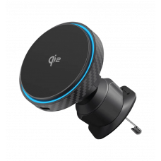 Car holder with Wireless Charger Proove Graphite Circle Qi2 15W