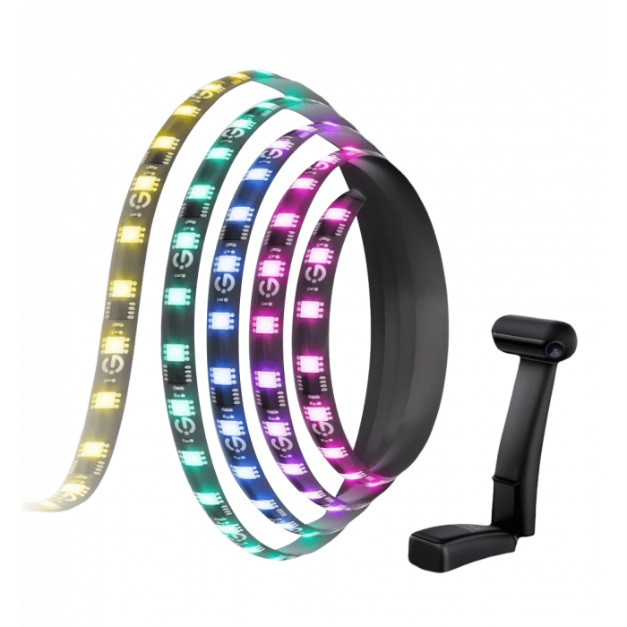 Набір адаптивного підсвічування Govee H605C Envisual TV Backlight T2 with Dual Cameras 55-65', RGBIC, WI-FI/Bluetooth, чорний
