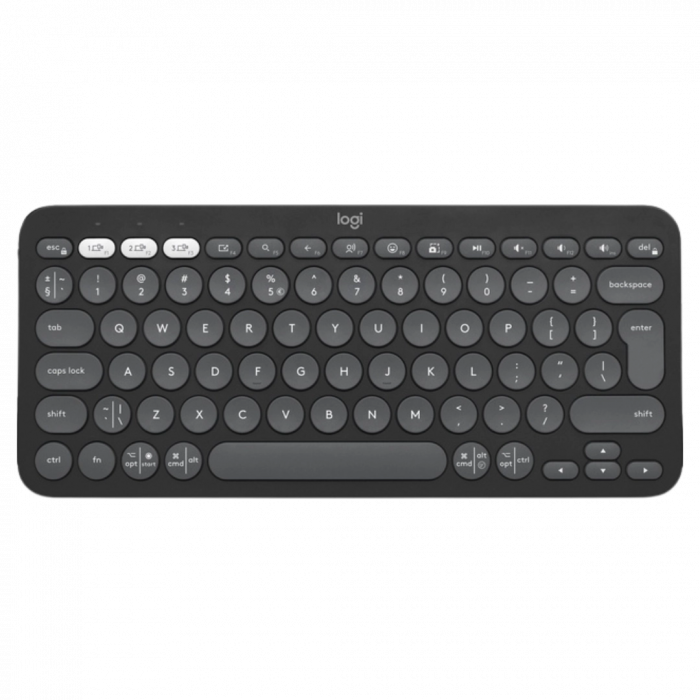 Комплект LOGITECH Pebble Keys 2 K380s - Tonal Graphite