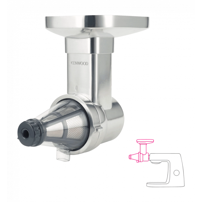 Nozzle for kitchen machine Kenwood KAX644ME Press for berries Fruit press