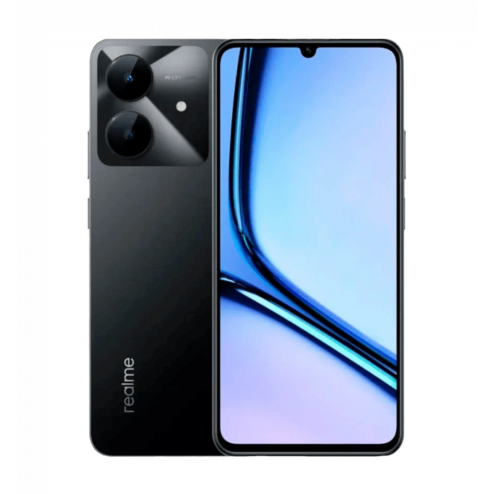 Смартфон REALME Note 60X 3/64Гб Черный