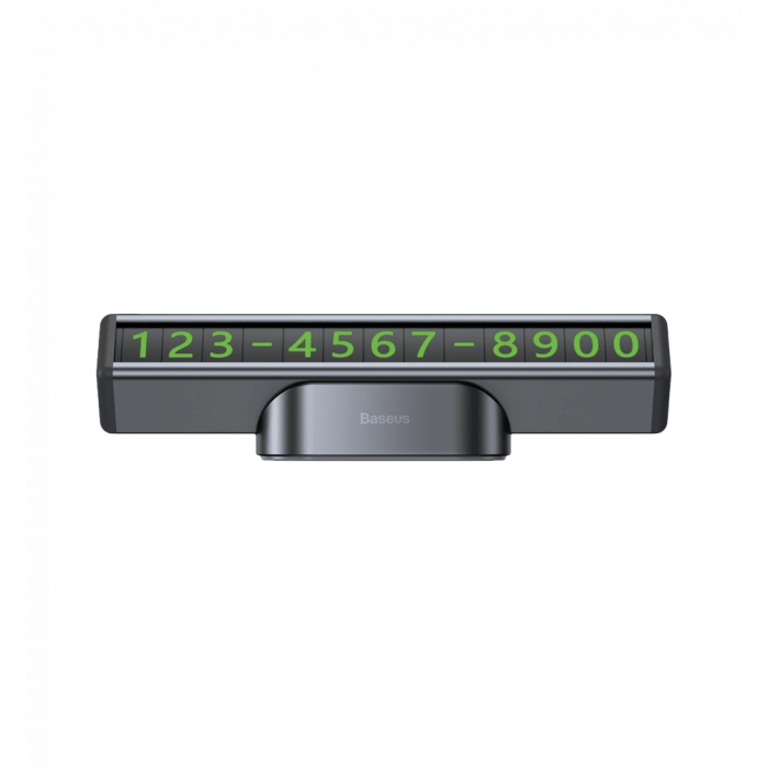 Парковочная Карта Baseus Square Bar black