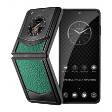 VERTU IRONFLIP CALFSKIN SERIES Verona Green