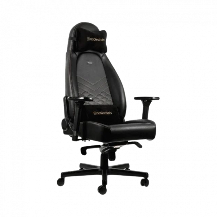Крісло Noblechairs ICON Black/Gold