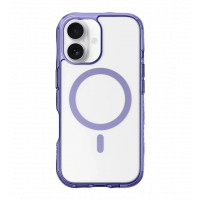 Чохол-накладка LAUT CRYSTAL MATTER X case for iPhone 17 - Purple Crystal (L_IP25A_CMX_PU)