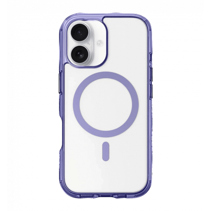 LAUT CRYSTAL MATTER X case for iPhone 17 - Purple Crystal (L_IP25A_CMX_PU)