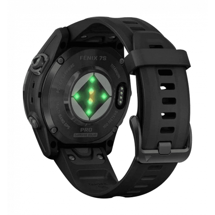 Garmin Fenix ​​7 Pro Sapphire Solar Carbon G. DLC Tit. with Black Band (010-02777-10/11/54) Used
