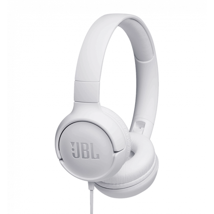 Навушники з мікрофоном JBL Tune 500 White (JBLT500WHT)
