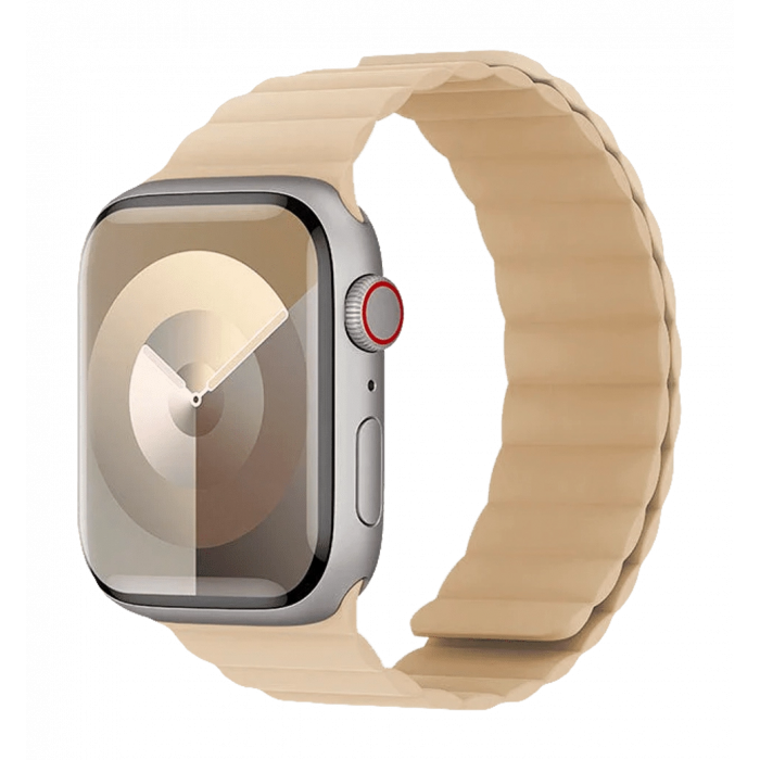 Ремінець Benks Magnetic Silicone Watch Band 42/44/45/49 mm Starlight