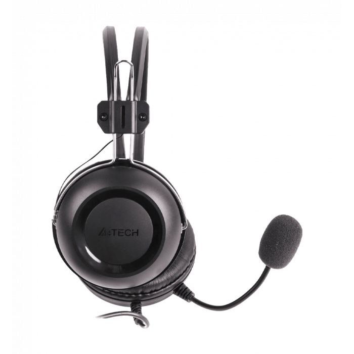 Навушники A4-Tech HU-35  USB з мікрофоном,чорні