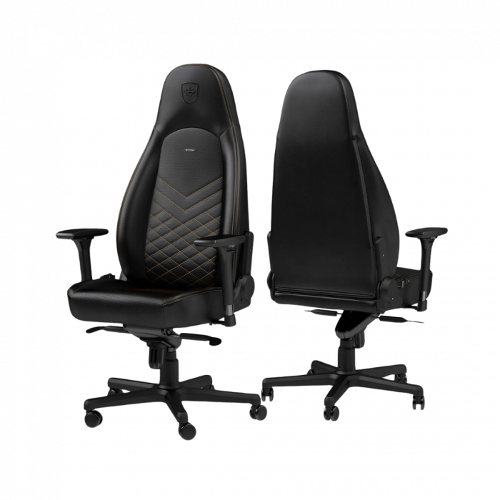 Крісло Noblechairs ICON Black/Gold