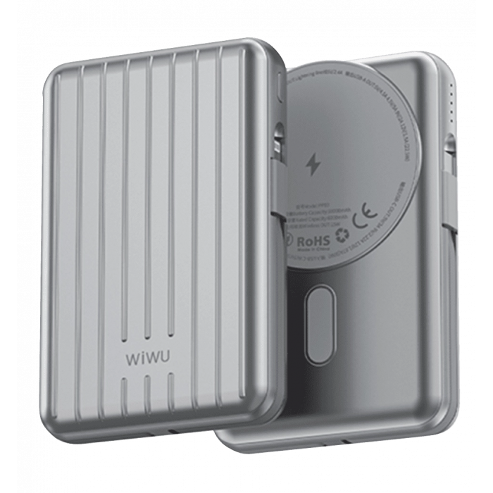 External battery Wiwu Trunk Series 5000mAh, 22.5w (PP03) Silver