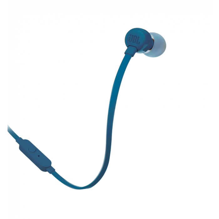 Headphones with microphone JBL Tune 110 Blue (JBLT110BLU)