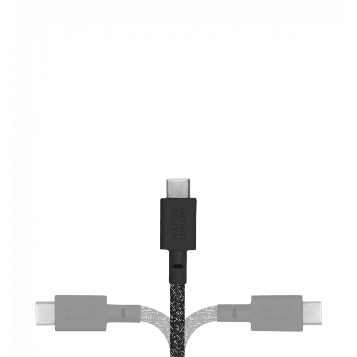 Кабель Native Union Belt Cable USB-A to USB-C Cosmos Black (1.2 m) (BELT-AC-COS-NP)