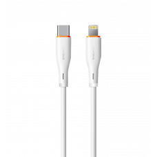 Кабель Keephone PD 27W Type-C to Lightning Liquid Silicone Cable White (DC-23015wht)