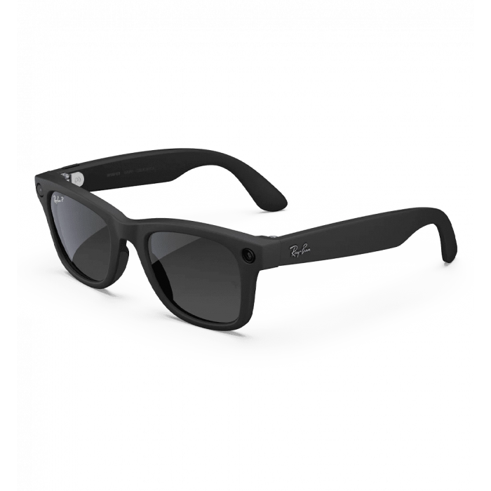 Smart glasses Ray-Ban Meta Wayfarer [Gen 2] Standard Matte Black Frame / Clear Lenses (RW4012 601SSB 50-22)