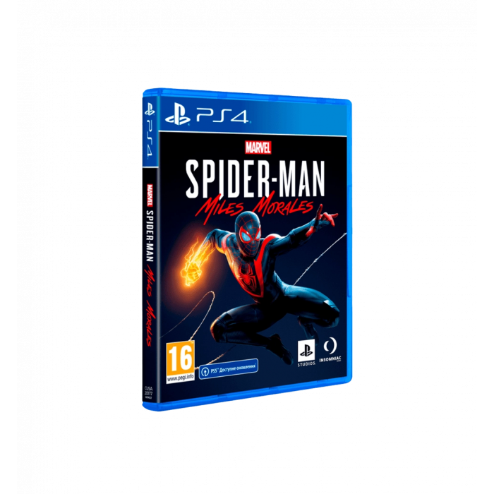 Гра консольна PS4 Marvel Spider-Man. Miles Morales, BD диск