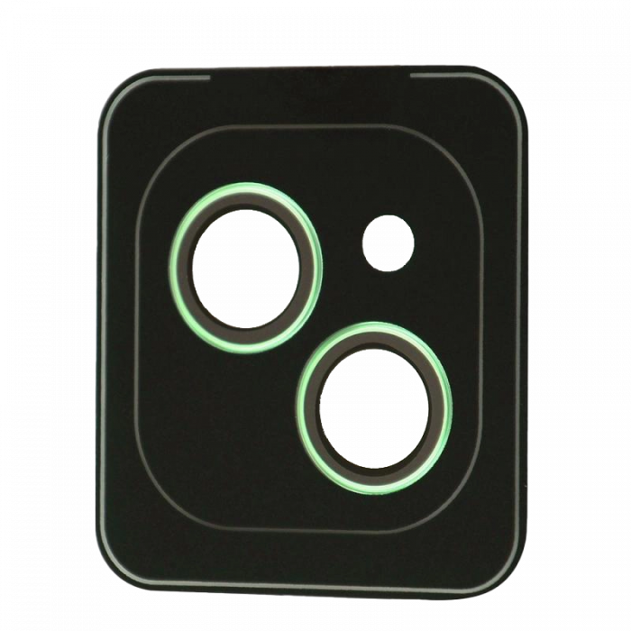 Захисне скло на камеру Achilles iPhone 15/15 Plus (green)