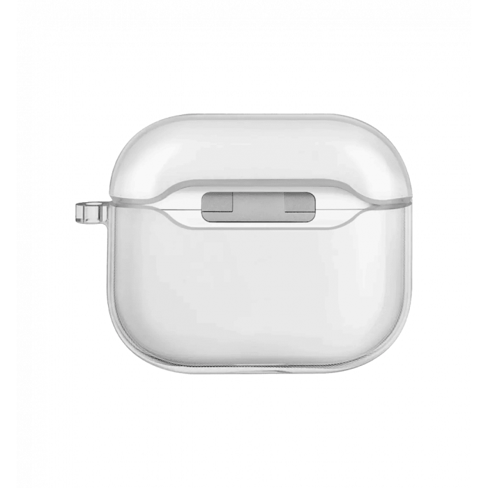Чохол UNIQ Glase для AirPods 4 glossy clear (UNIQ-AIRPODS(2024)-GLSCLR)