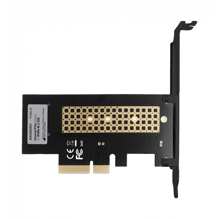Aдаптер AXAGON PCEM2-N PCIe NVMe M.2 adapter
