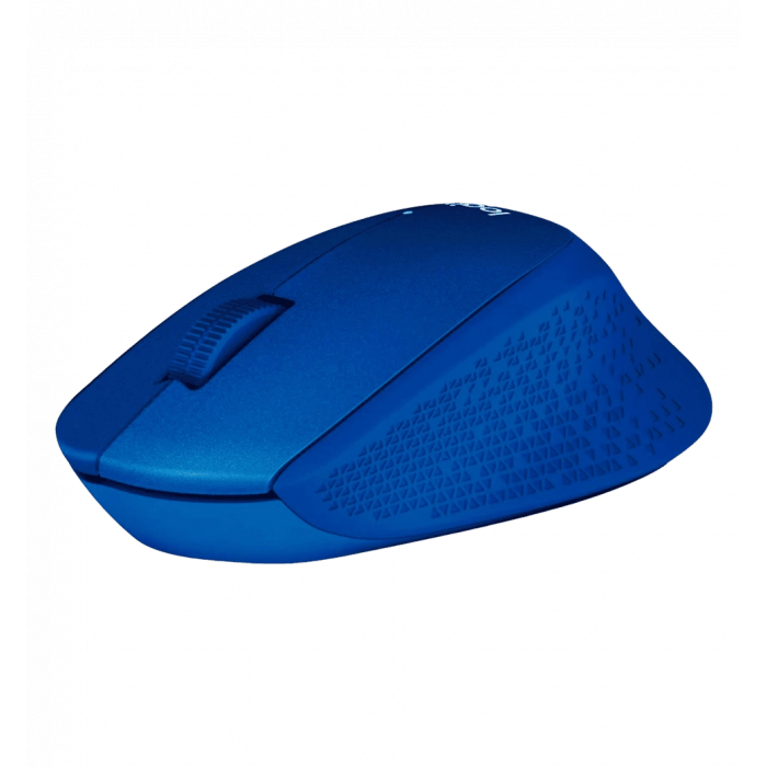 LOGITECH M330 SILENT PLUS Wireless Mouse - BLUE (910-004910)