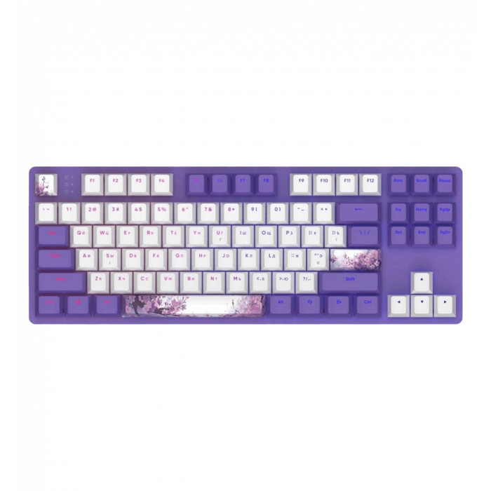 Ігрова клавіатура DARK PROJECT One - 87 Violet Horizons - RGB ANSI ENG/UA (DPO87_GSH_DPUP_ANSI_UA) NEW
