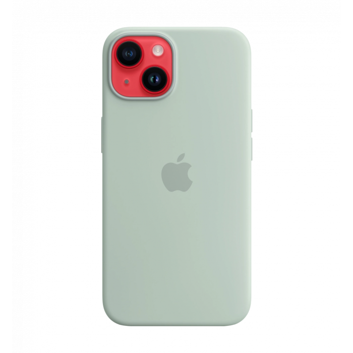 Чохол Силіконовий iPhone 14 Silicone Case with MagSafe Succulent (MPT13)