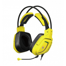 Гарнітура ігрова Bloody G575 Punk Yellow з підсвічуванням, USB