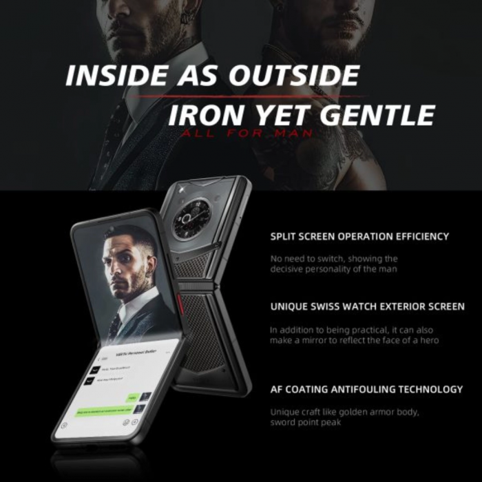 VERTU IRONFLIP CARBON TEXTURE SERIES Yellow
