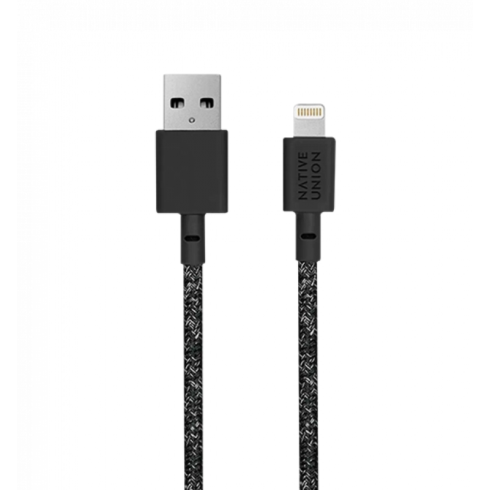 Native Union Belt Cable Lightning Cosmos Black (1.2 m) (BELT-L-CS-BLK-2-NP)