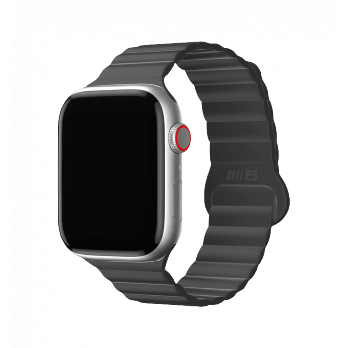 Ремінець Blueo Magnetic Silicone Watch Band 42/44/45/49 mm Black (BL005BLK)