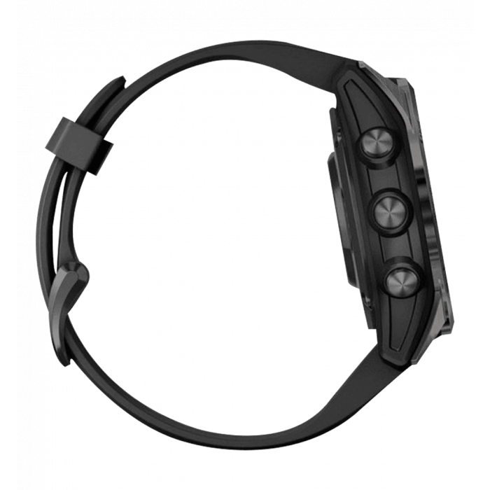 Garmin Fenix ​​7 Pro Sapphire Solar Carbon G. DLC Tit. with Black Band (010-02777-10/11/54) Used