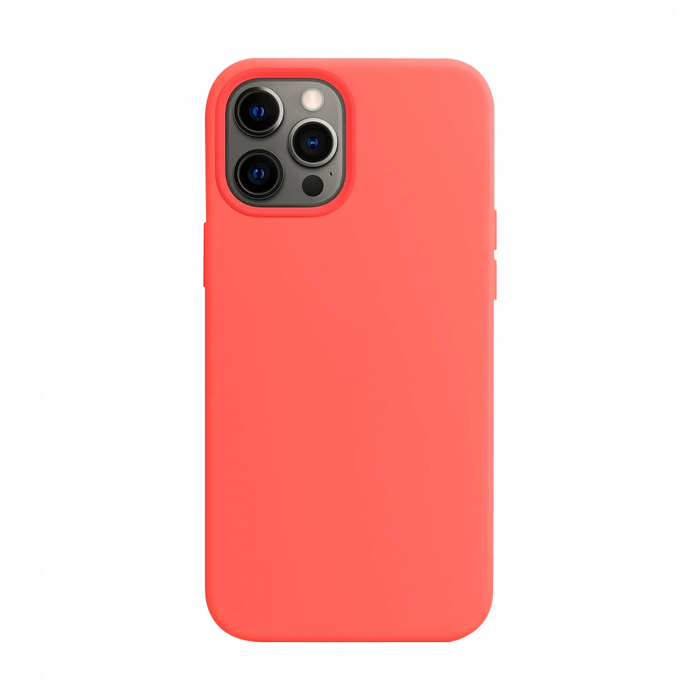 Чохол Monblan для iPhone 12 Pro Max Magnetic Silicone MagSafe (Pink Citrus)