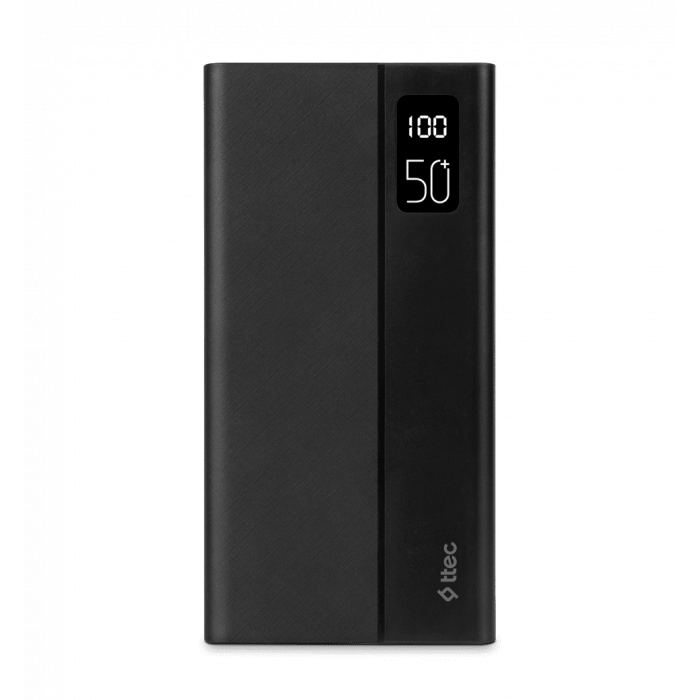 Доп батарея Ttec ReCharger Mega LCD 50000mAh 20W Black (2BB197S)