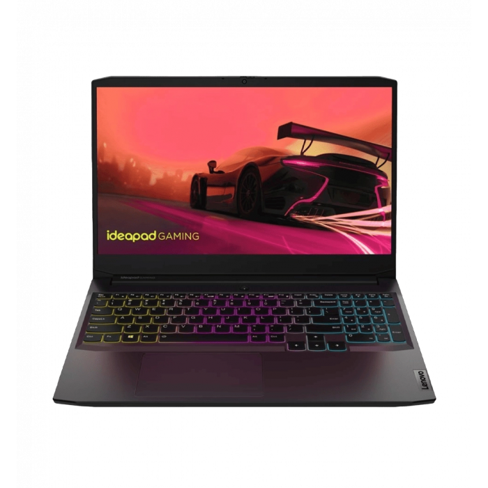 Ноутбук 15.6" Lenovo IdeaPad Gaming 3 15ACH6 (82K202DCRA)/R5 5500H/16/512/RTX 2050 4GB/DOS/BL /Shadow black