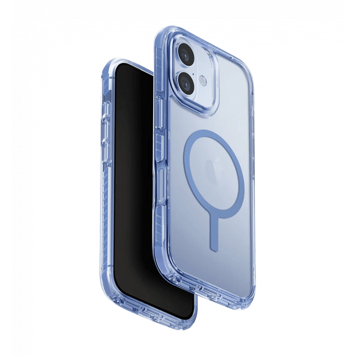 Чехол UNIQ Combat iPhone 17 Magclick Charging синий UNIQ-IP6.3(2025)- COMMMBLU 8886463694084