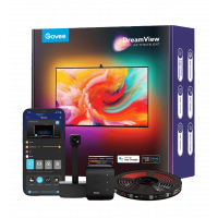 Набір адаптивного підсвічування Govee H6199 DreamView T1 TV Backlight 55-65', RGBIC, WI-FI/Bluetooth, чорний