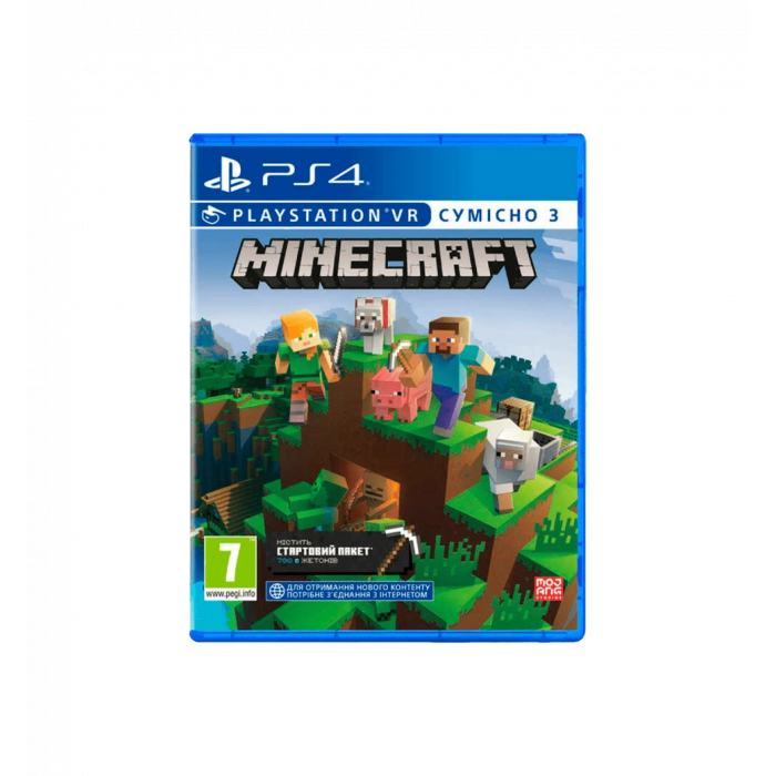 Игра консольная PS4 Minecraft, BD диск
