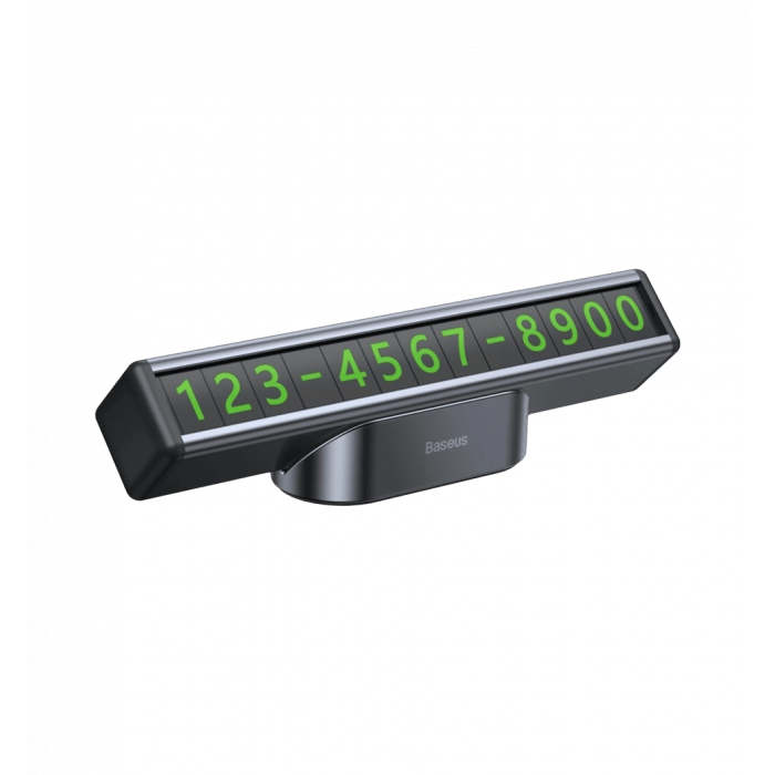 Парковочная Карта Baseus Square Bar black