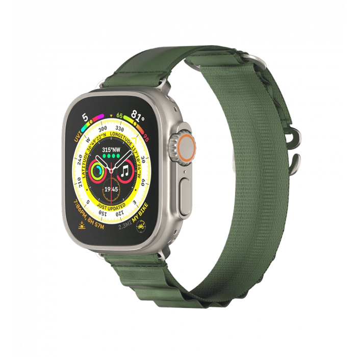 Ремінець Switcheasy Active Sport G-hook Watch Loop 42/44/45/49mm Green (MAW459160GN23)