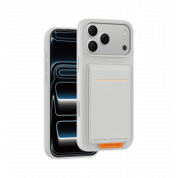 Чохол Keephone SUEDEA MagSafe Case for 17 Pro Light Grey (KPSUDA17PGY)