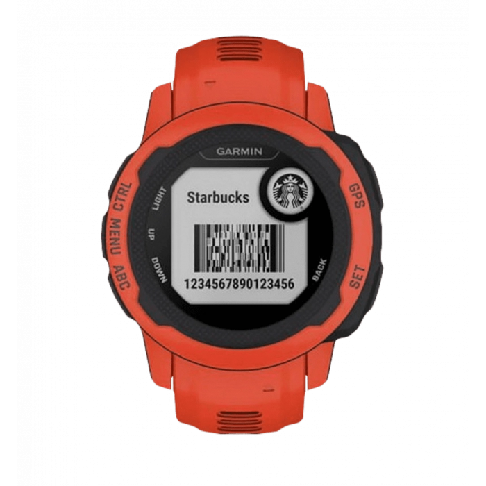 Смарт-годинник Garmin Instinct 2S - Standard Edition Poppy (010-02563-16) UA