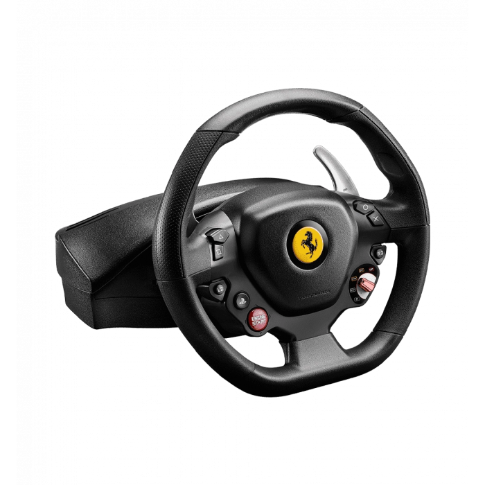 Комплект (кермо, педалі) Thrustmaster T80 Ferrari 488 GTB Edition PC/PS4/PS5 Black (4160672)