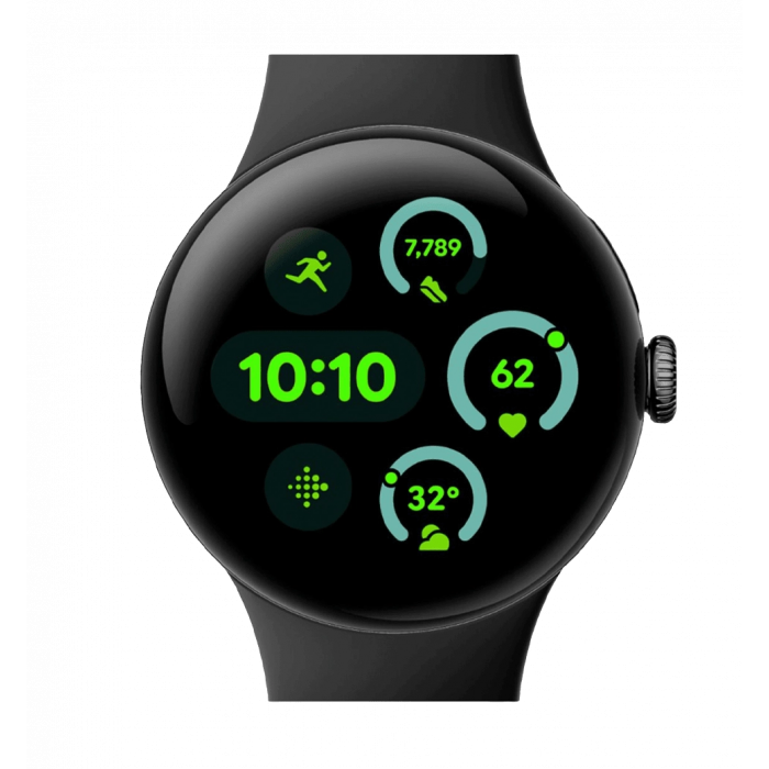 Смарт-годинник Google Pixel Watch 3 Wifi 41mm Black Case/Obsidian Band